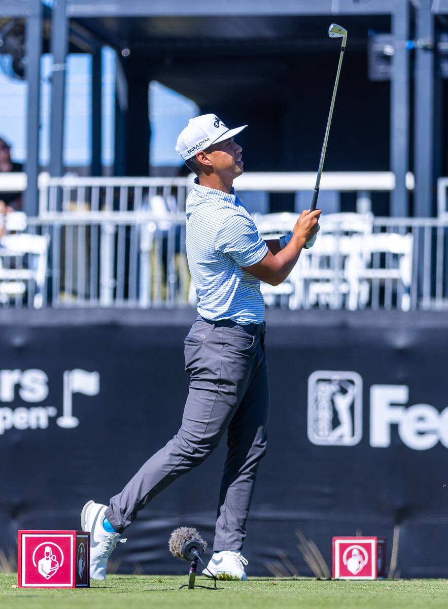 Shriners Children’s Open’s packed leaderboard includes Tom Kim