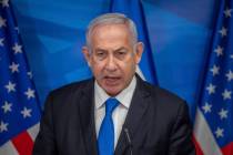 Israeli Prime Minister Benjamin Netanyahu, seen in 2021. (Emil Salman/Pool via AP)