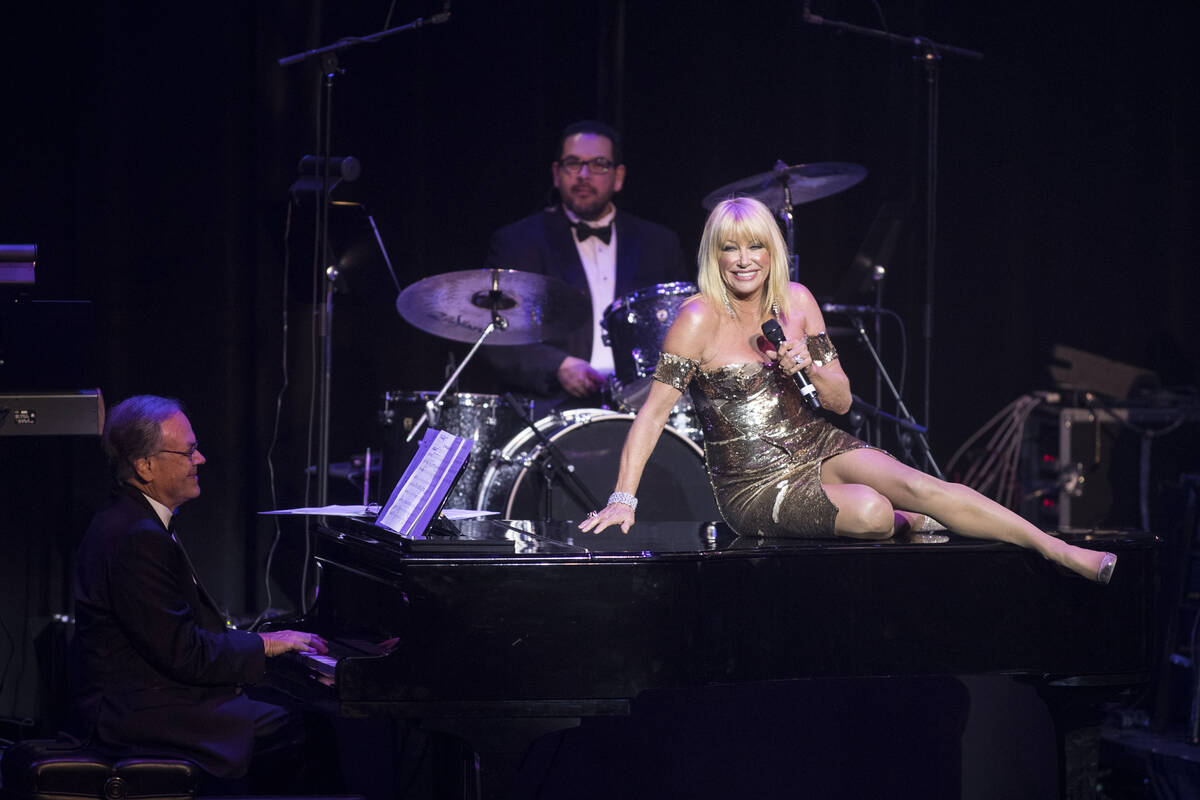 Suzanne Somers performs during the 2016 Best of Las Vegas Awards at The Venetian on Saturday, N ...