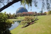 The Wynn Golf Course in Las Vegas, Thursday, Sept. 7, 2023. (Rachel Aston/Las Vegas Review-Jour ...