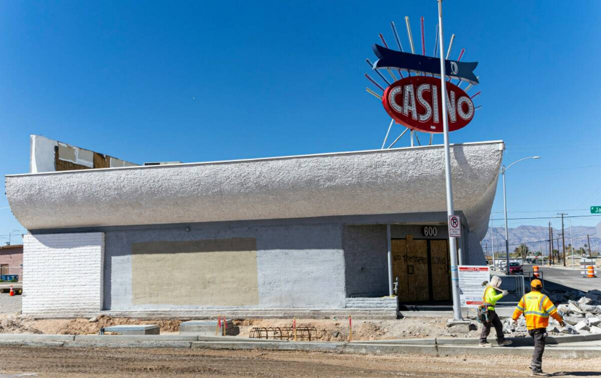 The site of the former Tokyo Casino along Jackson Avenue, seen in April 2023 in Las Vegas. (Cha ...