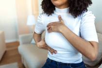 Although it is a rare symptom, there are instances when breast pain may be an early sign of bre ...