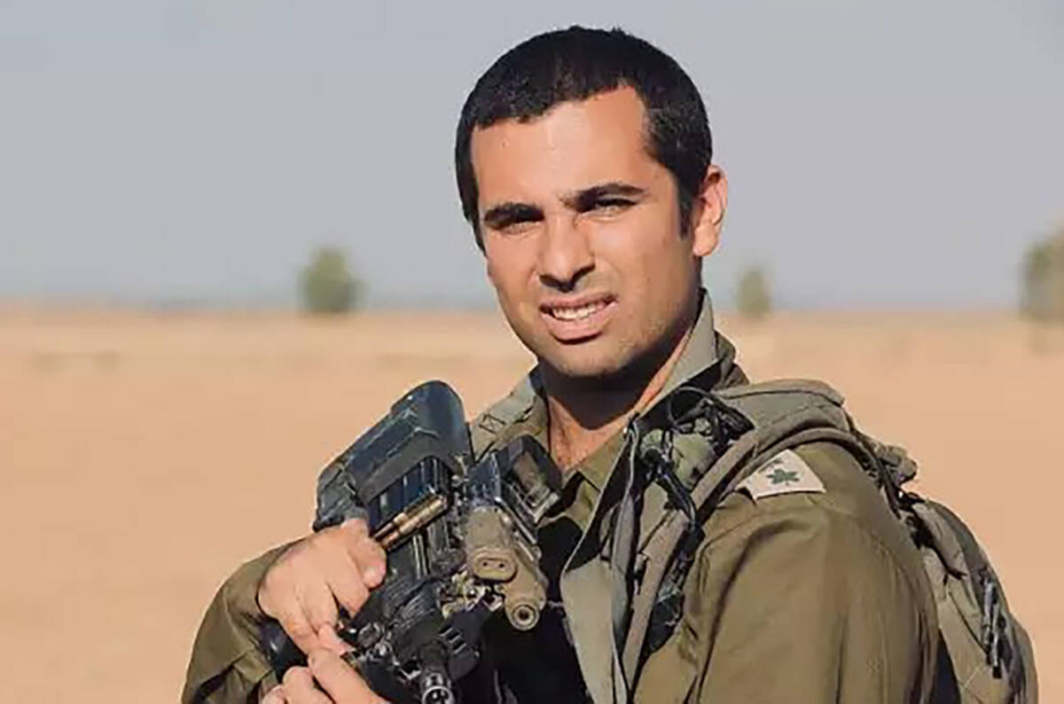 Tomer Greenberg, a battalion commander in Golani. (Photo: Oren Cohen / Israel Hayom)