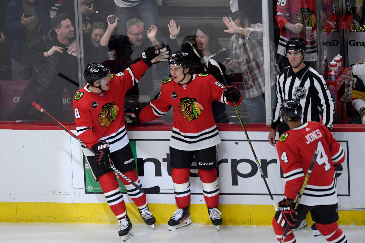 Blackhawks' Connor Bedard has NHL coming-out party: 'He's starting