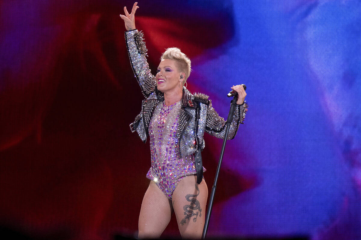 Pink on Las Vegas: She would like 'the best show' the city has seen, Kats, Entertainment