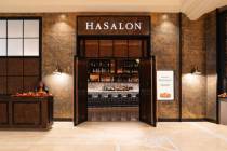 The exterior of HaSalon, a Mediterranean restaurant from famed Israeli chef Eyal Shani, at The ...