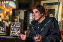 David Copperfield loves to share the stories behind the historic artifacts displayed in his Int ...