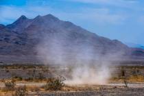 High winds and chilly temperatures are forecast for Southern Nevada all weekend starting Saturd ...