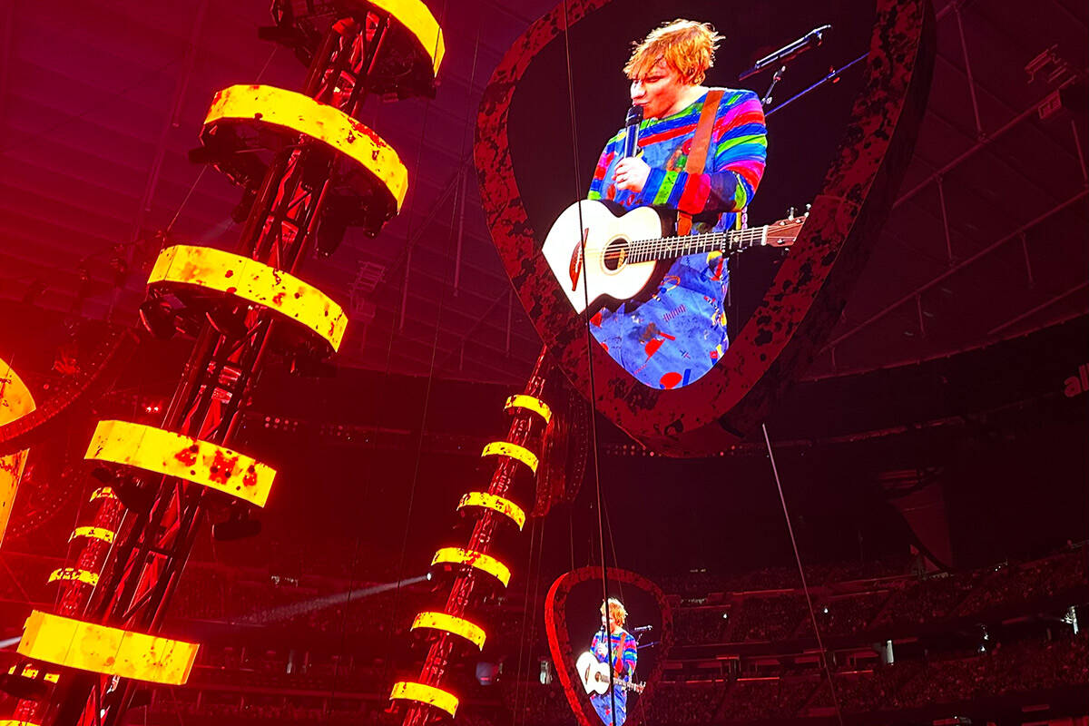 Weekend in Vegas: Sheeran jams with Flowers; Musk visits U2 | Kats | Entertainment - Vimarsana News
