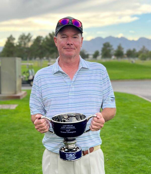 Rich Morrison, 2023 Las Vegas Senior City Amateur champion. (SNGA)