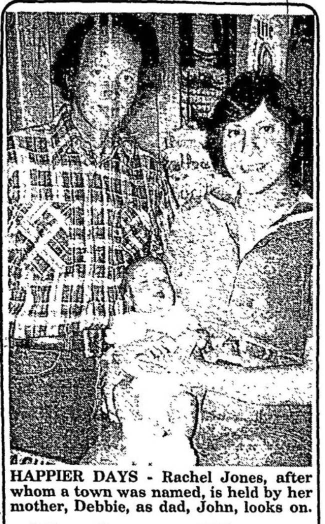Rachel Jones and her mother and father, published in the Las Vegas Review-Journal on June 1, 19 ...