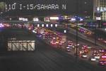 I-15 reopened north of Sahara after pedestrian killed