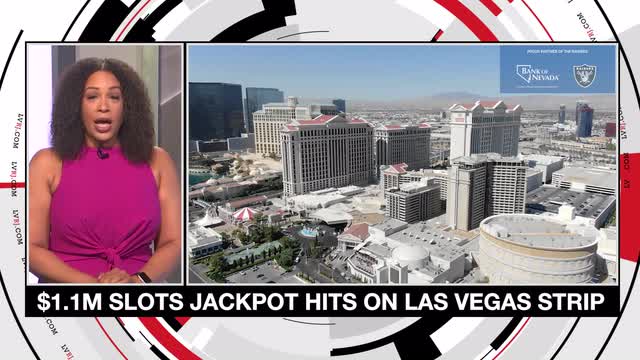 Slots player wins $1,185,600 at Caesars Palace on Las Vegas Strip