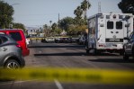 1 dead after shooting near downtown Las Vegas high school