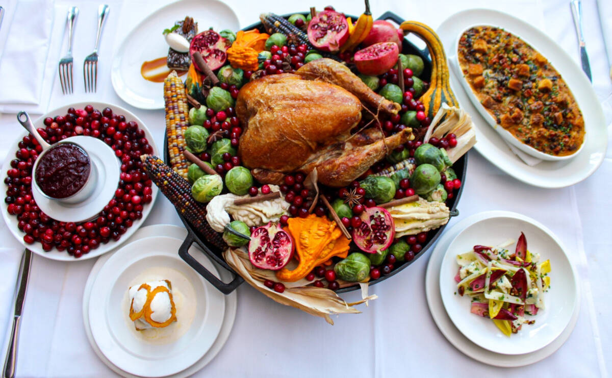 Moni Ami Gabi in Paris Las Vegas on the Strip is serving a four-course menu for Thanksgiving 20 ...