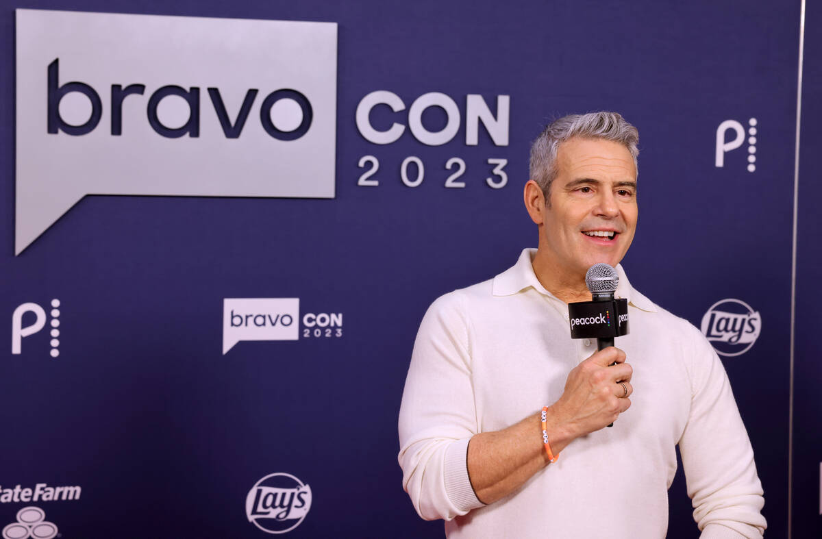 Andy Cohen, host and executive producer of “The Real Housewives” franchise and &# ...