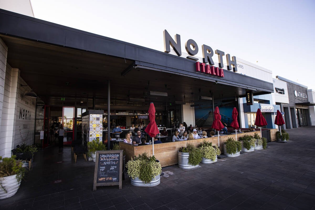 The exterior of North Italia is in this Las Vegas Review-Journal file image. The restaurant is ...