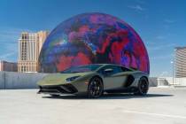 A 2022 Lamborghini Aventador will be up for grabs at Mecum Auctions' 2023 Las Vegas auction tha ...
