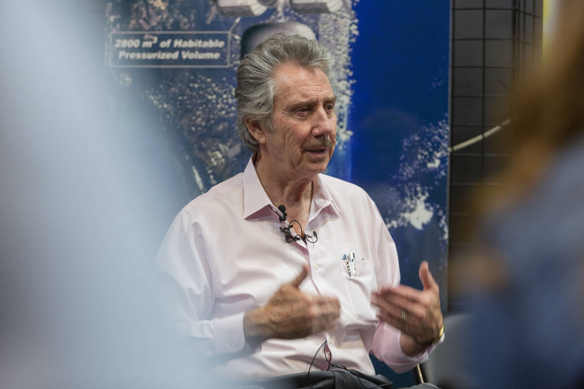 Robert Bigelow explains next phases for the B330 Mars Transporter at Bigelow Aerospace in North ...