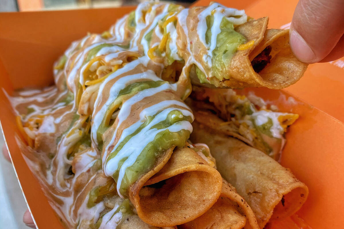 Roll-Em-Up Taquitos is opening a second shop in Las Vegas on Nov. 11, 2023. (Roll-Em-Up Taquitos)
