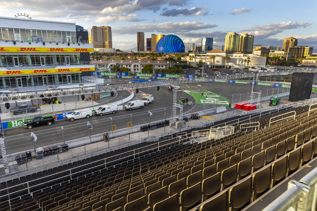 F1 opens Las Vegas Grand Prix with stunning ceremony