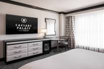 A look into the recently renovated rooms in the Colosseum Tower at Caesars Palace. (Caesars Ent ...