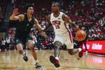 ‘Back on track’: UNLV responds to loss, grabs 1st win — PHOTOS