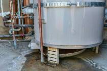 A leak in your water heater's tank means it's time to install a new one. (Getty Images)