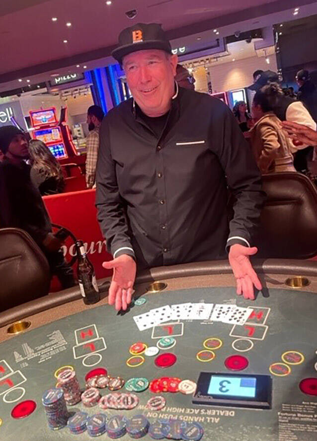 California resident Tony Bright won more than $1.1 million playing Pai Gow Poker at The Cromwel ...