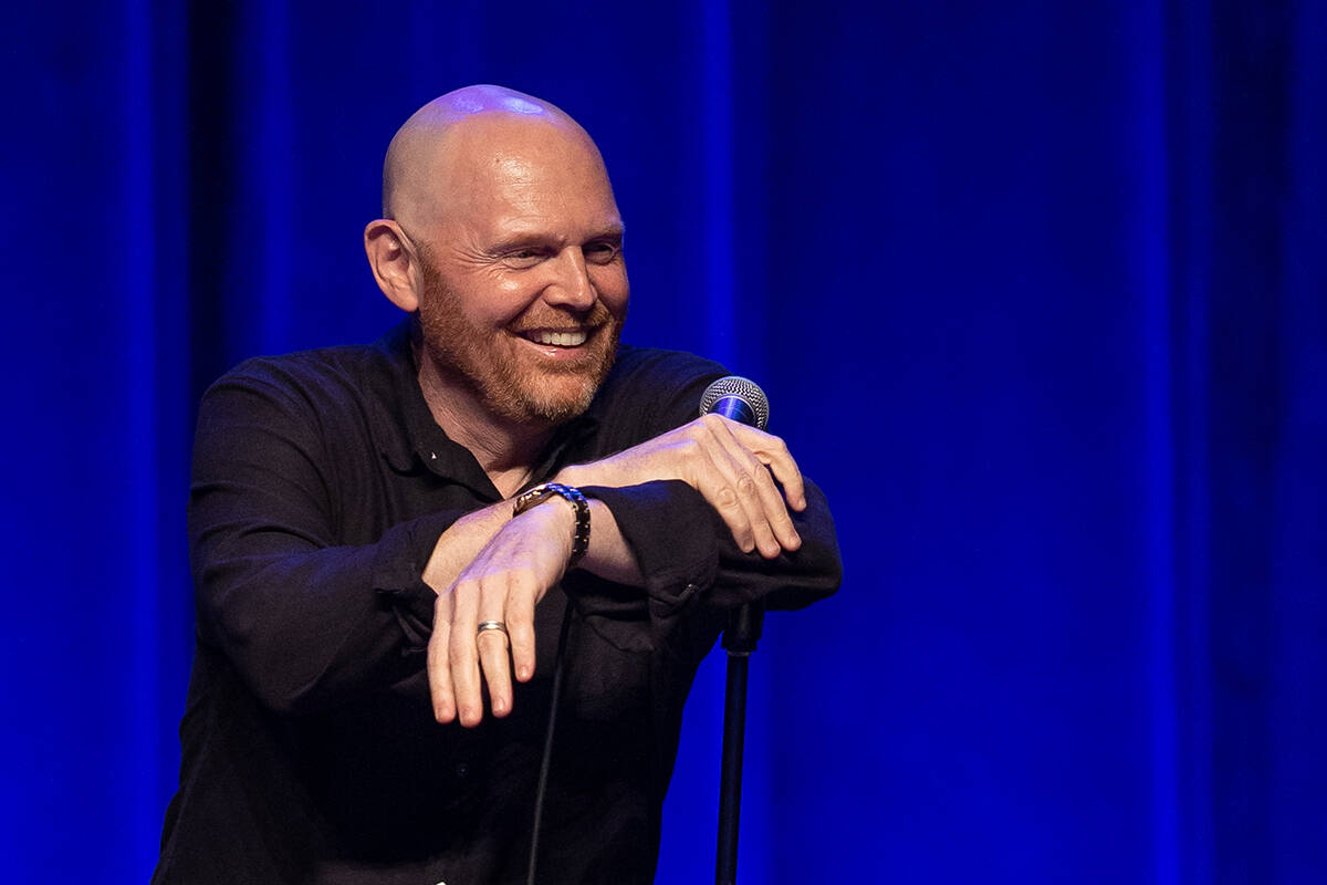 Bill Burr is shown performing at the Chelsea at the Cosmopolitan of Las Vegas on Friday, July 2 ...