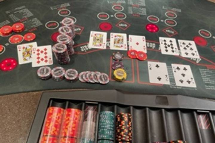 A player won a $505,610 Mega Progressive jackpot playing Ultimate Texas Hold’em poker on Tues ...