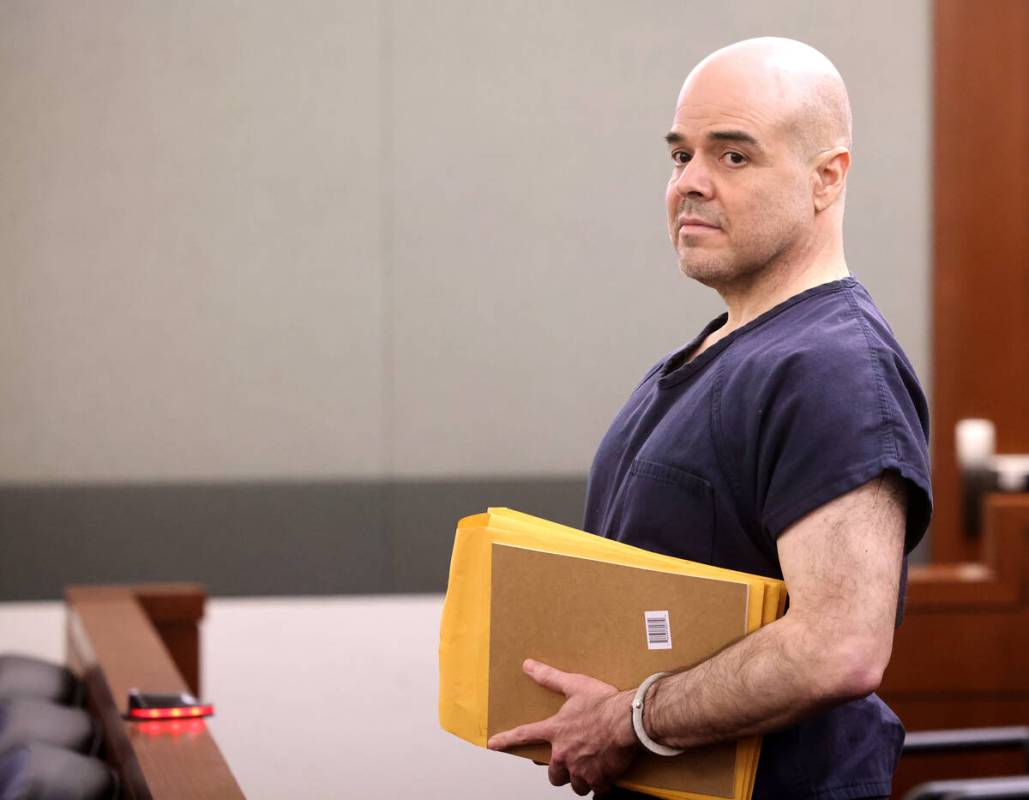 Former Clark County Public Administrator Robert Telles, who is accused of murdering investigati ...
