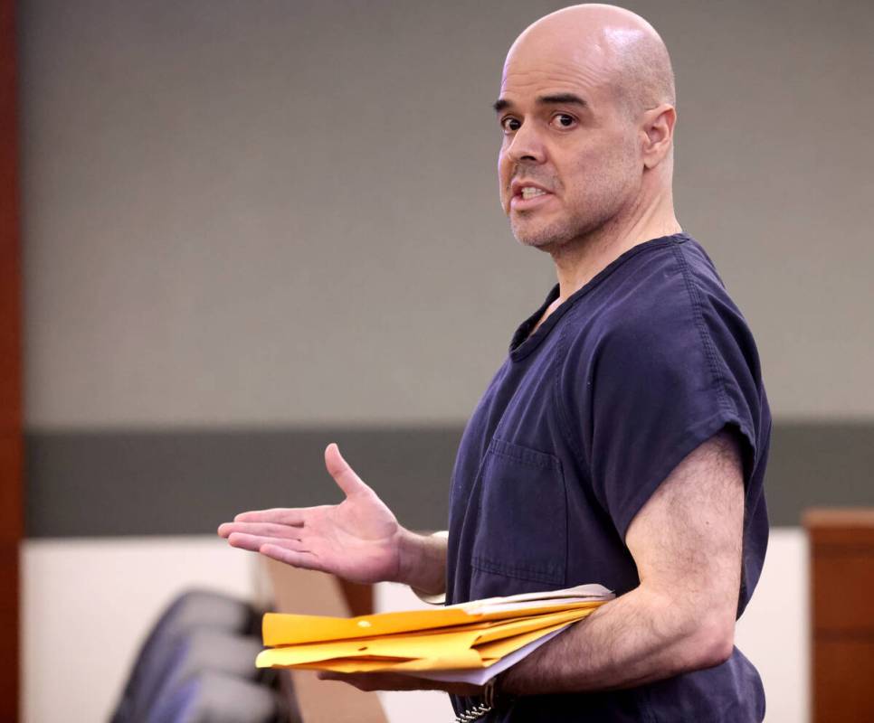 Former Clark County Public Administrator Robert Telles, who is accused of murdering investigati ...