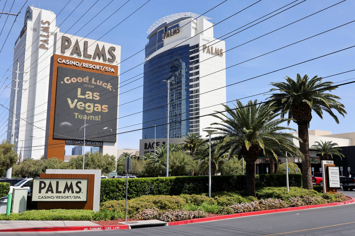 The Palms hotel-casino in Las Vegas on Thursday, April 27, 2023. (K.M. Cannon/Las Vegas Review- ...