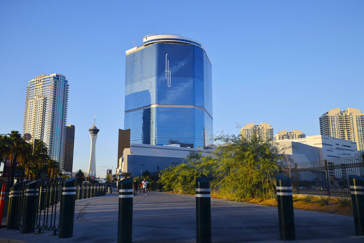 Fontainebleau Las Vegas, the 67-story resort casino set to debut Dec. 13, 2023, on the Strip. ( ...