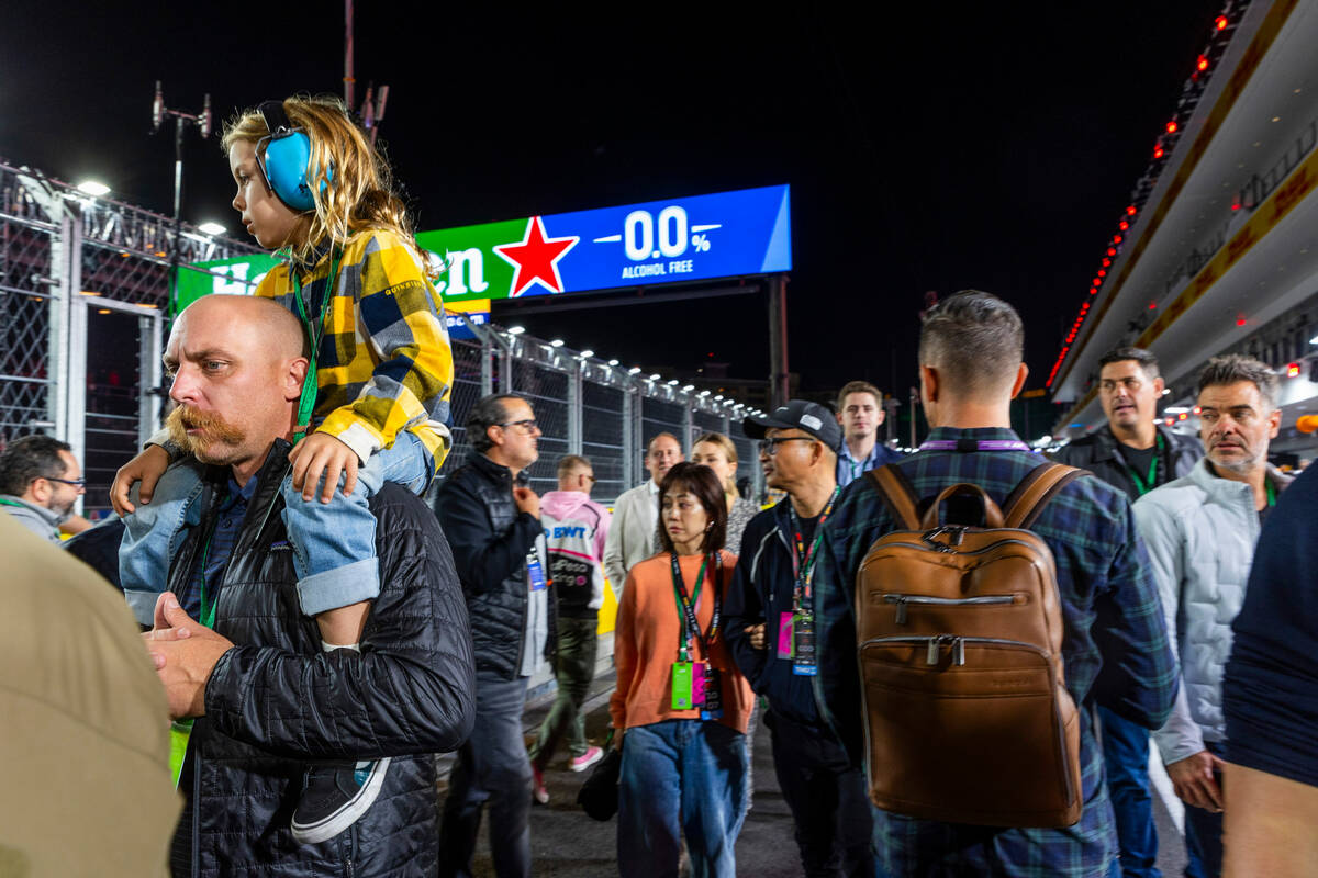 Las Vegas Grand Prix opening ceremony not a hit with some drivers