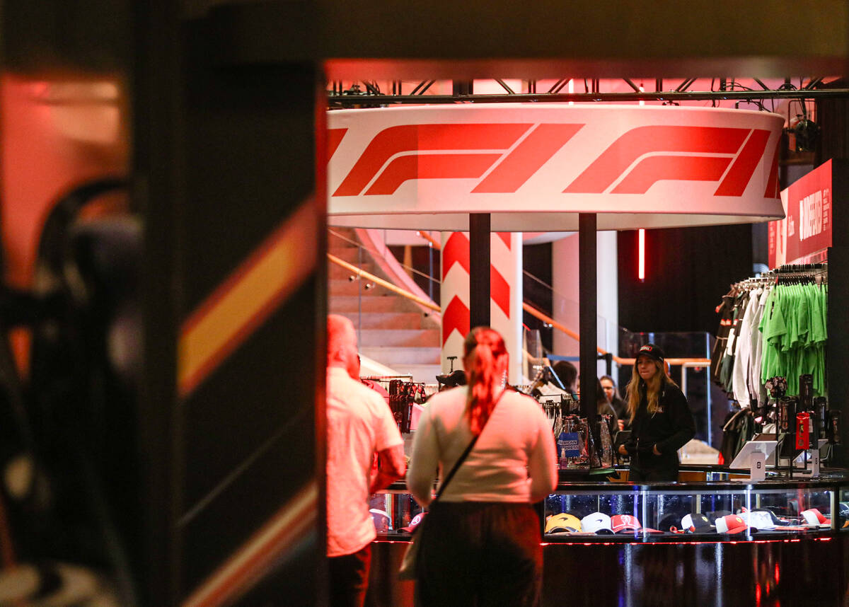 F1 holding 'exclusive sale' for locals to purchase Las Vegas Grand Prix  merchandise