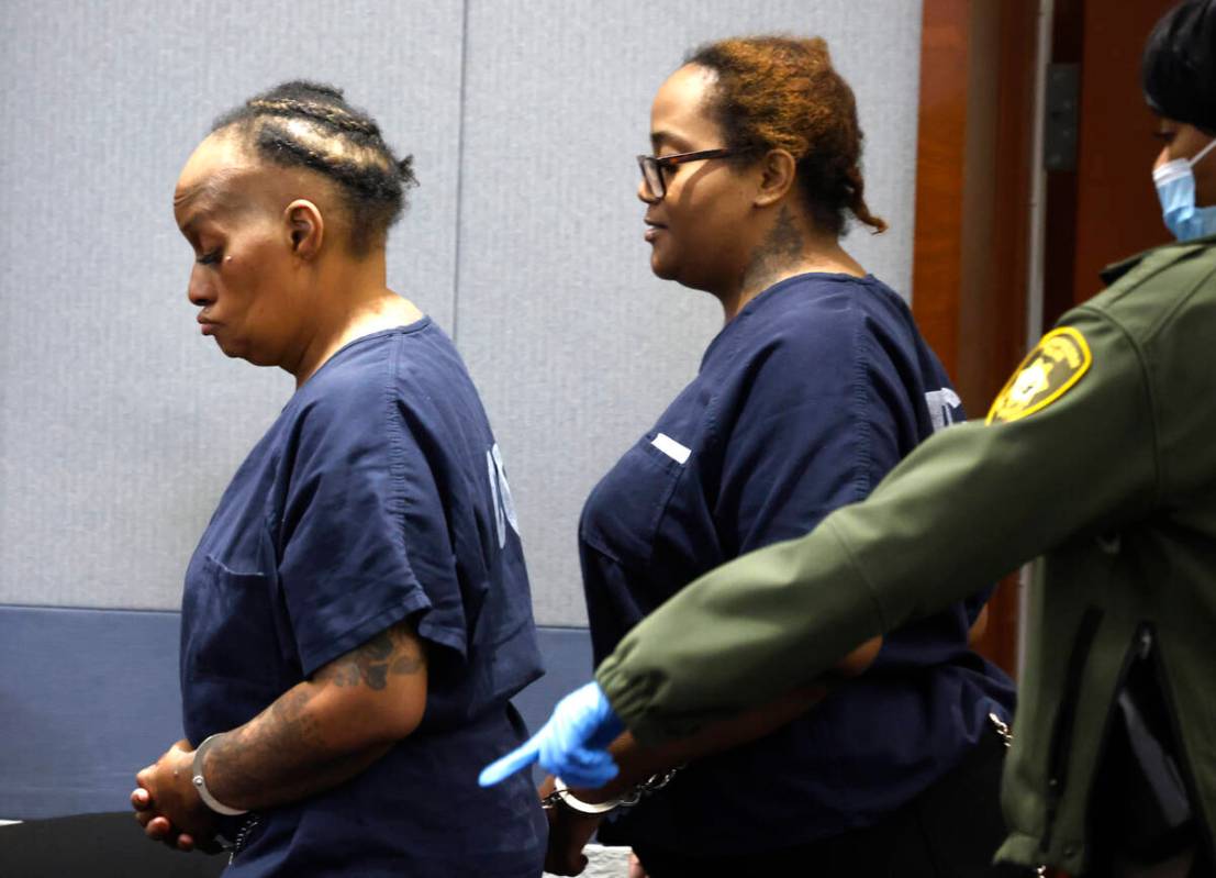 Johnelle Johnson, left, a Regional Transportation Commission bus driver accused of DUI in a fat ...