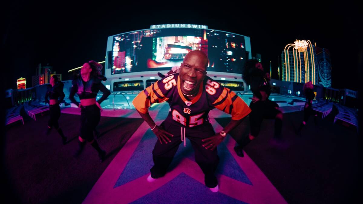 Former NFL All-Pro wide out Chad “Ochocinco” Johnson is featured in a new Las Vegas televis ...