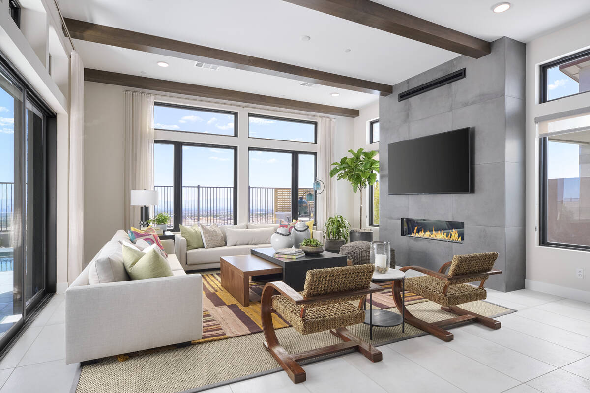 Summerlin Overlook offers two expansive single-story floor plans measuring 2,722 square feet a ...