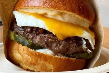 The cheeseburger at Eggslut in The Cosmopolitan of Las Vegas on the Strip has been named the to ...