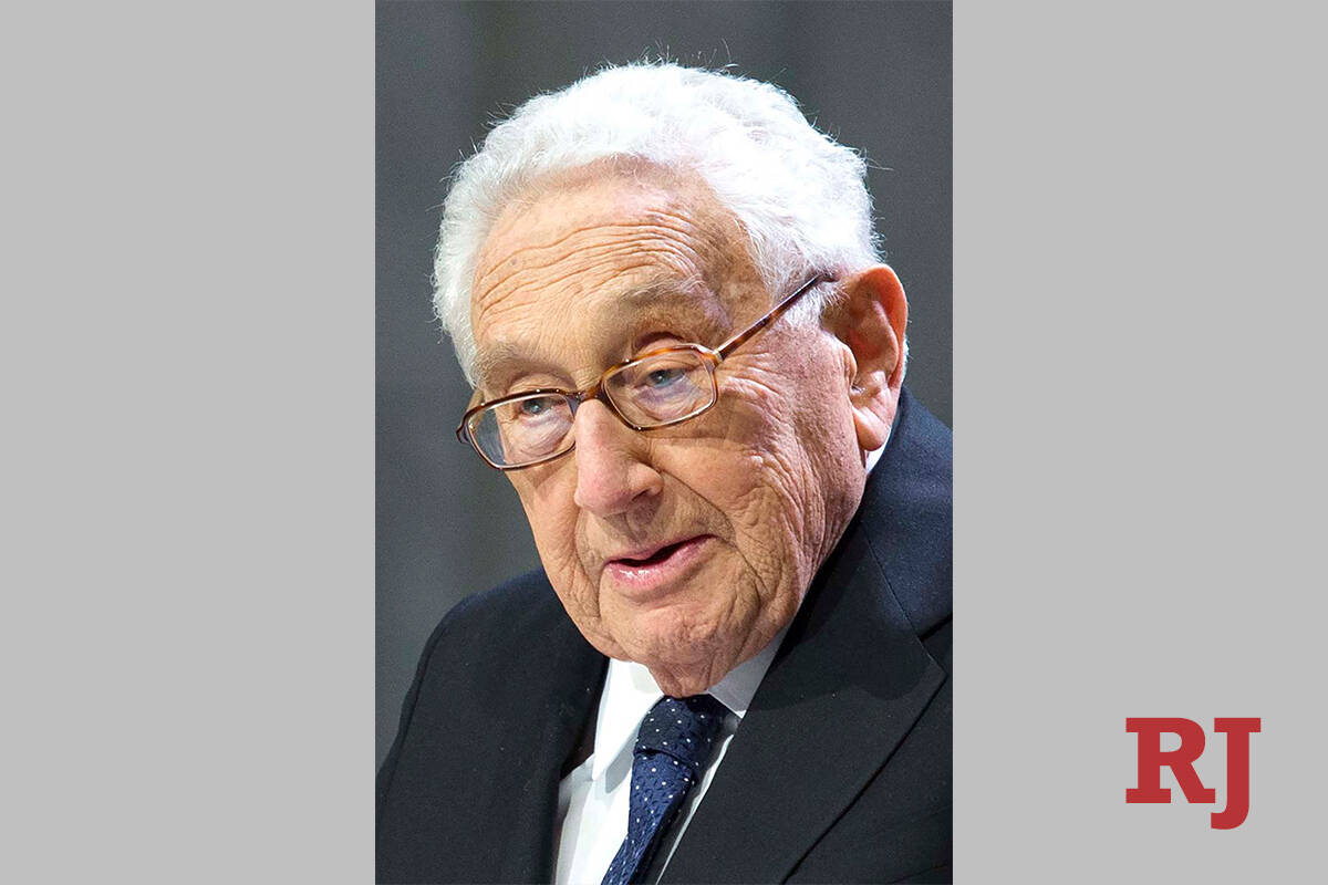 Former US Secretary of State Henry Kissinger (AP)