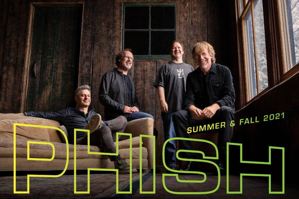 Famed jam band Phish, shown in an undated publicity photo, are planning a run at the Sphere in ...