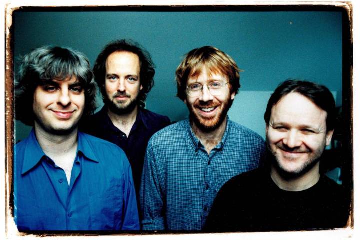 Famed jam band Phish, shown in an undated publicity photo, are planning a run at the Sphere in ...