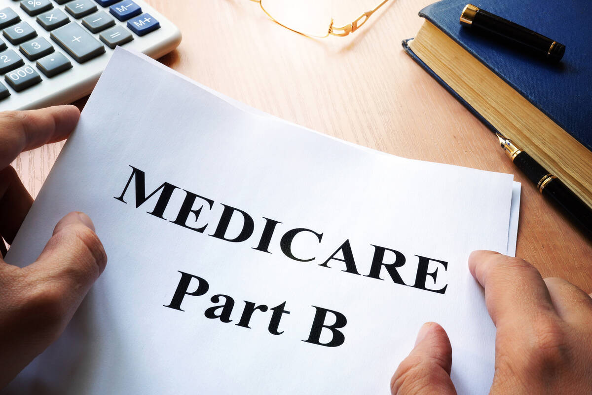 The “Medicare and You” handbook states that Medicare Part B “helps cover m ...