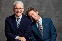Comedy greats Steve Martin and Martin Short return to the Strip this weekend. (Mark Seliger)