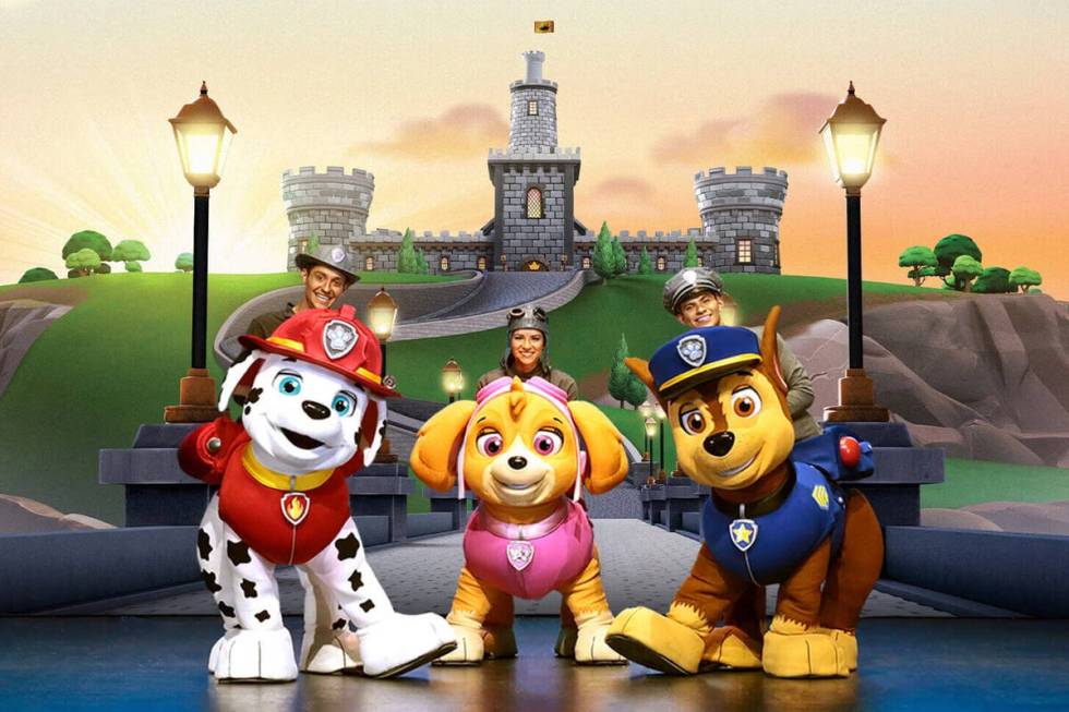 Catch “Paw Patrol Live! Heroes Unite” this weekend at the Dollar Loan Center. (V ...