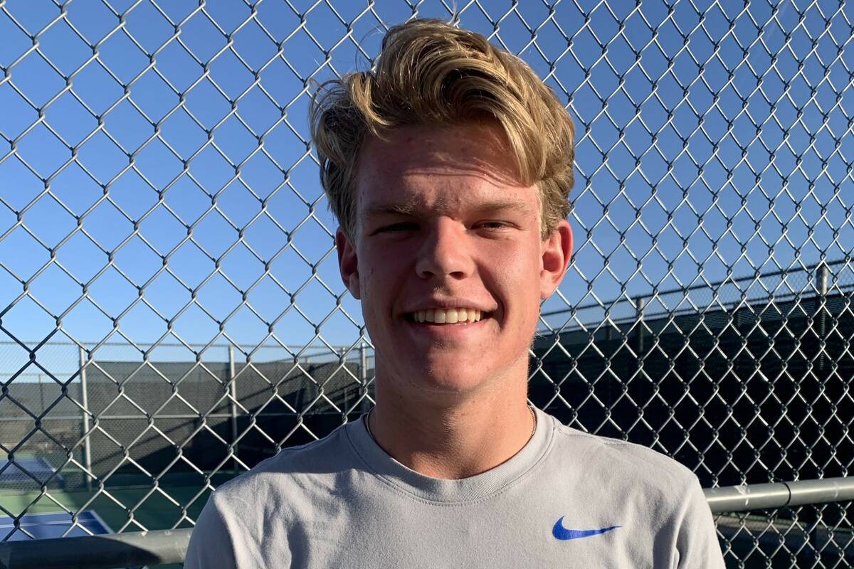 Bishop Gorman's Mark Lapko is a member of the Nevada Preps All-Southern Nevada boys tennis team.