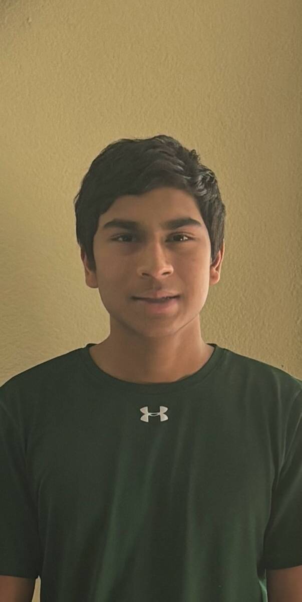 Palo Verde's Rohan Gupta is a member of the Nevada Preps All-Southern Nevada boys tennis team.