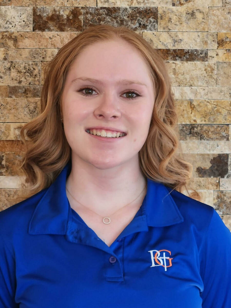 Bishop Gorman's Samantha Harris is a member of the Nevada Preps All-Southern Nevada girls golf ...